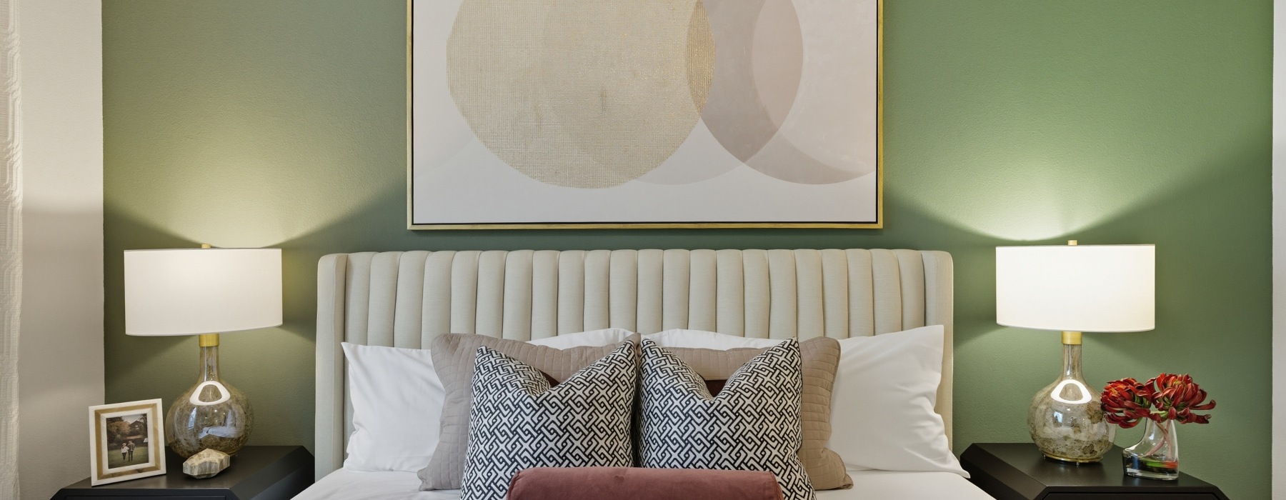 bedroom with natural light